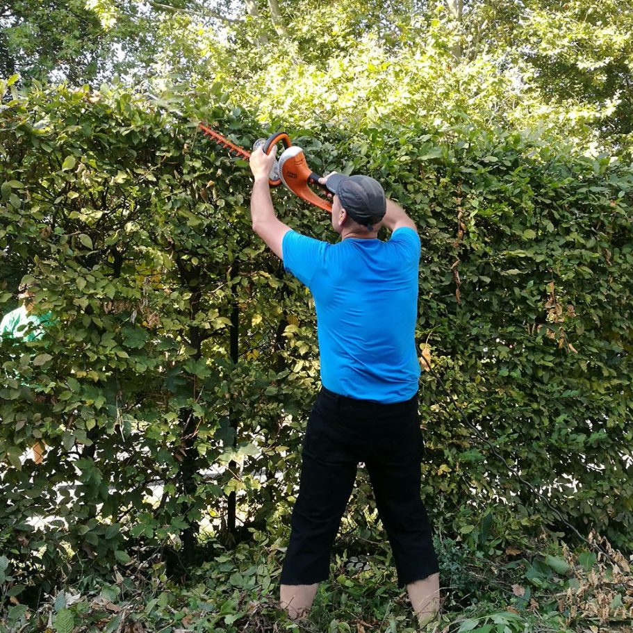 Paddler in Kajak auf dem Guil